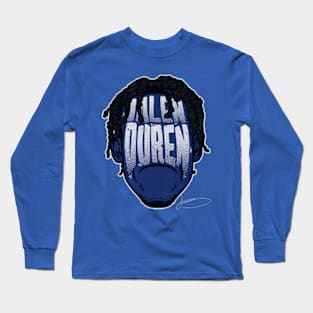 Jalen Duren Detroit Player Silhouette Long Sleeve T-Shirt